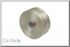 S-Lon, Size D, Beading Thread, F�delgarn, dark cream, 1 Spule
